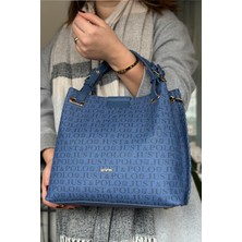 Just Polo Kadın Örgülü 4 Bölmeli Omuz Çantası ve El Çantası GD92180