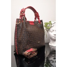 Just Polo Kadın Örgülü 4 Bölmeli Omuz Çantası ve El Çantası GD92180