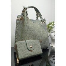 Just Polo Kadın Örgülü 4 Bölmeli Omuz Çantası ve El Çantası GD92180