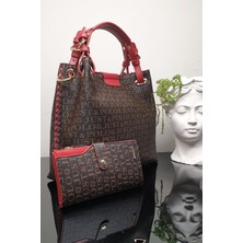 Just Polo Kadın Örgülü 4 Bölmeli Omuz Çantası ve El Çantası GD92180