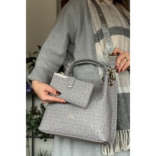 Just Polo Kadın Örgülü 4 Bölmeli Omuz Çantası ve El Çantası GD92180