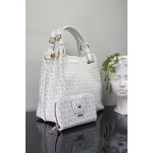 Just Polo Kadın Örgülü 4 Bölmeli Omuz Çantası ve El Çantası GD92180