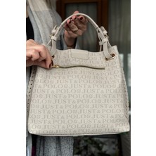Just Polo Kadın Örgülü 4 Bölmeli Omuz Çantası ve El Çantası GD92180