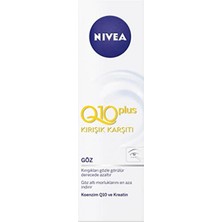 Nivea Face Q10 Power Kırışık Karşıtı + Sıkılaştırıcı Göz Bakım Kremi (15 Ml)