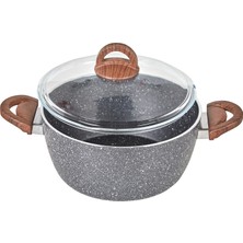 Cena Karizma Gri 24 cm Derin Tencere