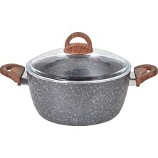 Cena Karizma Gri 24 cm Derin Tencere
