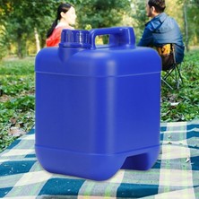 Sharplace Büyük Jug Hdpe Sıvı Su Depolama Içme Gıda Sınıfı Şişe Kovası Mavi (Yurt Dışından)