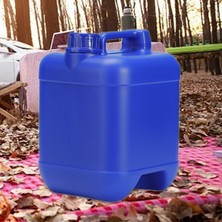 Sharplace Büyük Jug Hdpe Sıvı Su Depolama Içme Gıda Sınıfı Şişe Kovası Mavi (Yurt Dışından)