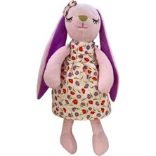 UDATOYS Tavşan Uyku Arkadaşım Pelüş Uzun Kulak Oyuncak Bunny Peluş 45 cm