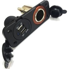 DM USB ve Çakmak Soketi