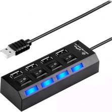 PrimeX Plus PX-2560 Connect Master USB Hub 4 Port USB 2.0 Çoklayıcı Anahtarlı USB Çoklayıcı