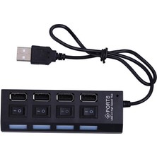 PrimeX Plus PX-2560 Connect Master USB Hub 4 Port USB 2.0 Çoklayıcı Anahtarlı USB Çoklayıcı