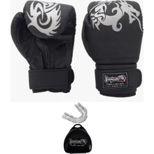 Dragon Sangal Boks Eldiveni ve Şeffaf Dişlik 2'li Set