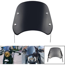 Dharry 5-7 "motosiklet Far Ön Cam Rüzgar Deflektörü Cam Parçaları Yerini (Yurt Dışından)