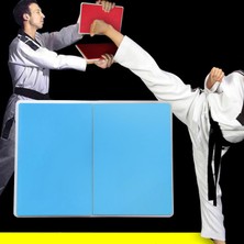 Sharplace Dövüş Sanatları Için Taekwondo Karate Kurulu Dövüş Sanatları Eğitim Ekipmanı 8mm Blue (Yurt Dışından)