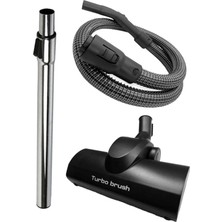 Marketto Arnica Tesla ET14310 Çelik Telli Süpürge Hortum Boru Turbo Başlık Seti 3'lü