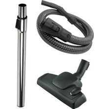 Marketto Samsung VC07R302MVP Çelik Telli Süpürge Hortum Boru Başlık Seti 3'lü