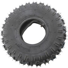 Dharry Siyah Yeni Kauçuk 4.10-4 4 "yedek Iç Tüp Dış Kravat Motosikletler (Yurt Dışından)