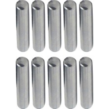 Elegance 10 x M5 Dübel Pimleri Silindirik Pins Dübel Pimleri, Paslanmaz, Korozyon Dayanıklı 15 mm. (Yurt Dışından)