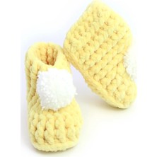 Modacity Pon Ponlu El Örgüsü Bebek Panduf