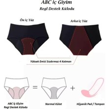 Sersu Süper Emici Regl Külodu Deneme Paketi Ultra Hijyenik Yıkanabilir Regl Dönemi Iç Çamaşırı