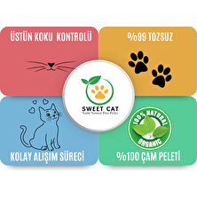 Sweet Cat Kedi Kumu Doğal Çam Pelet 20 lt 10 kg