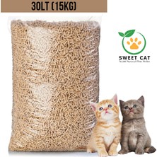 Sweet Cat Kedi Kumu Doğal Çam Pelet 30 lt 15 kg