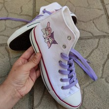 Mech Butik My Melody Baskılı Siyah Spor Ayakkabı Sneakers