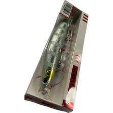 Kendo Seabass Minnow 125F 21GR (Color : 32) (Zebra Glow)