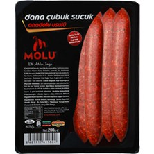Molu Et Molu Dana Cubuk Sucuk Türkiye De Ilk 200 gr