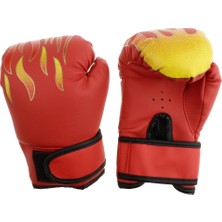 Strade Store 1paır Yaş 6-12KIDS 8oz Bods Teklikleri Gençlik Uygulama Eğitimi Kickboks Dövüş Kırmızı (Yurt Dışından)