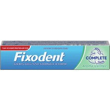 Fixodent Complete Diş Protez Yapıştırıcı Krem Aroma Içermez, 47 Gr