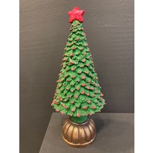 Lizzart Workshop Lizzartyıldızlı Çam 18*8   (LIZZART1102) 1. Sınıf Polyester El Boyama