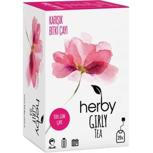 Herby Girly Tea Regl Dönemine Özel Rahatlatıcı Bitki Çayı