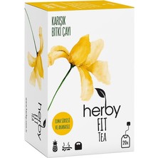 Herby Fit Tea Elma Sirkeli Ananaslı Diyete Destek Form Bitki Çayı