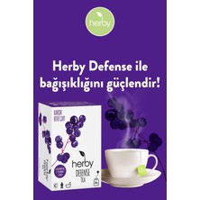 Herby Defense Tea Kara Mürver Bağışıklığa Destek Bitki Çayı