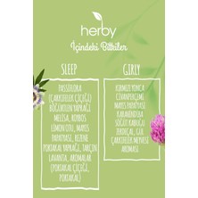 Herby Bitki Çayı 2'li Özel Gün Rahatlama Paketi (Sleep Tea, Girly Tea)