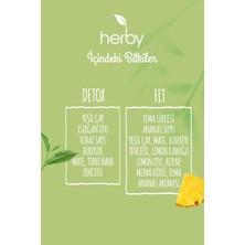 Herby Bitki Çayı 2'li Diyete Destek Fit Paketi (Detox Tea, Fit Tea)