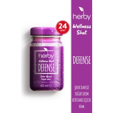 Herby Defense Shot 24'lü Paket bagiışıklık Desteği Bitki Bazlı İçecek 60 ml