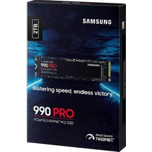 Samsung 2tb 990 Pro Nvme M.2 7450/6900 MZ-V9P2T0BW