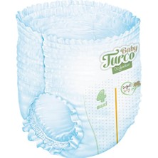 Baby Turco Külot Bebek Bezi Doğadan Beden:4 (8-18 kg) Maxi 60 Adet