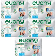 Evony Premium Hasta Bezi Yetişkin Bel Bantlı Tekstil Yüzey M - Orta Boy 150 Adet