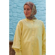 İpekhan Yakamoz Çimen Yeşili  Pamuk Viskon Eşarp