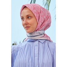 İpekhan Henna Pudra Pembe  Pamuk Viskon Eşarp