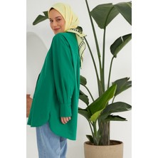 İpekhan Kaz Ayağı Sarı  Pamuk Viskon Eşarp