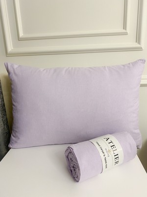 Atelier Home Çift Kişilik 180X200 Lastikli Çarşaf Takımı + 2 Yastık Kılıfı