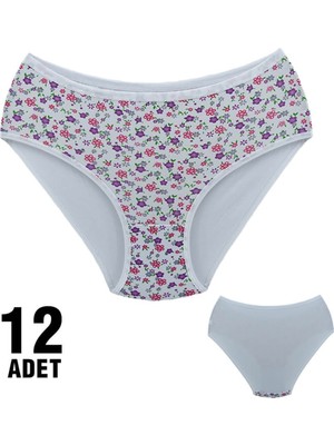 Oskasa Dondeza 301-34 Desenli Bayan Bato 12'li