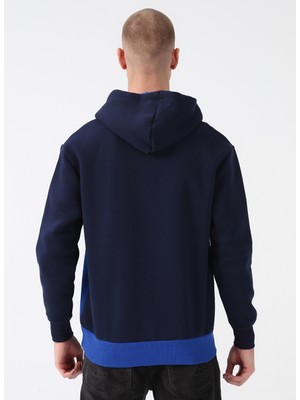 Lee Cooper Kapüşon Yaka Lacivert Erkek Sweatshirt 231 Lcm 241017 Juno Lacä°vert-Ä°ndä