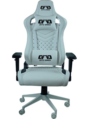 Offogamer Aslan Beyaz Oyuncu Koltuğu