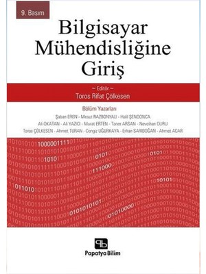 Bilgisayar Mühendisliğine Giriş - Rifat Çölkesen